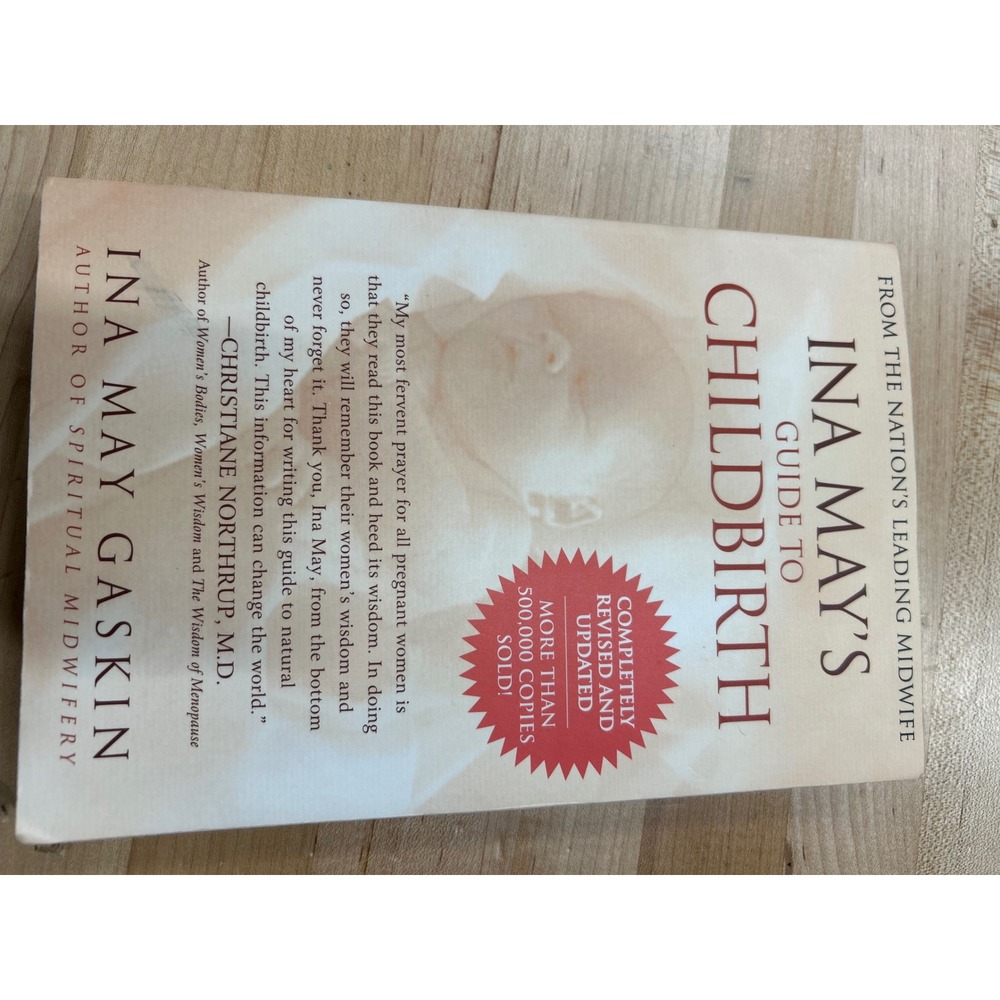 Ina May's Guide to Childbirth by Ina May Gaskin Paperback 2019 Revised Edition